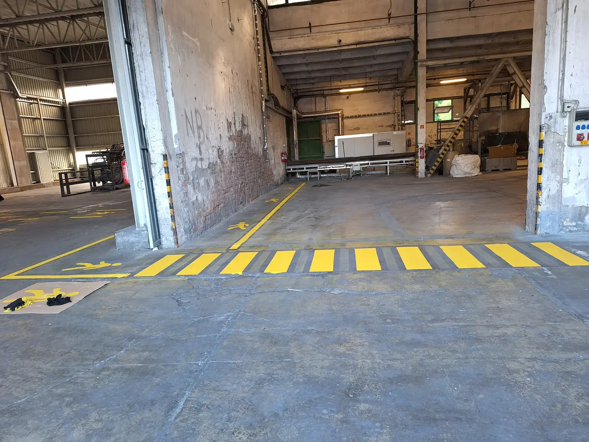 Parkolófestés és útfestés referencia munka 8 - profi kivitelezés