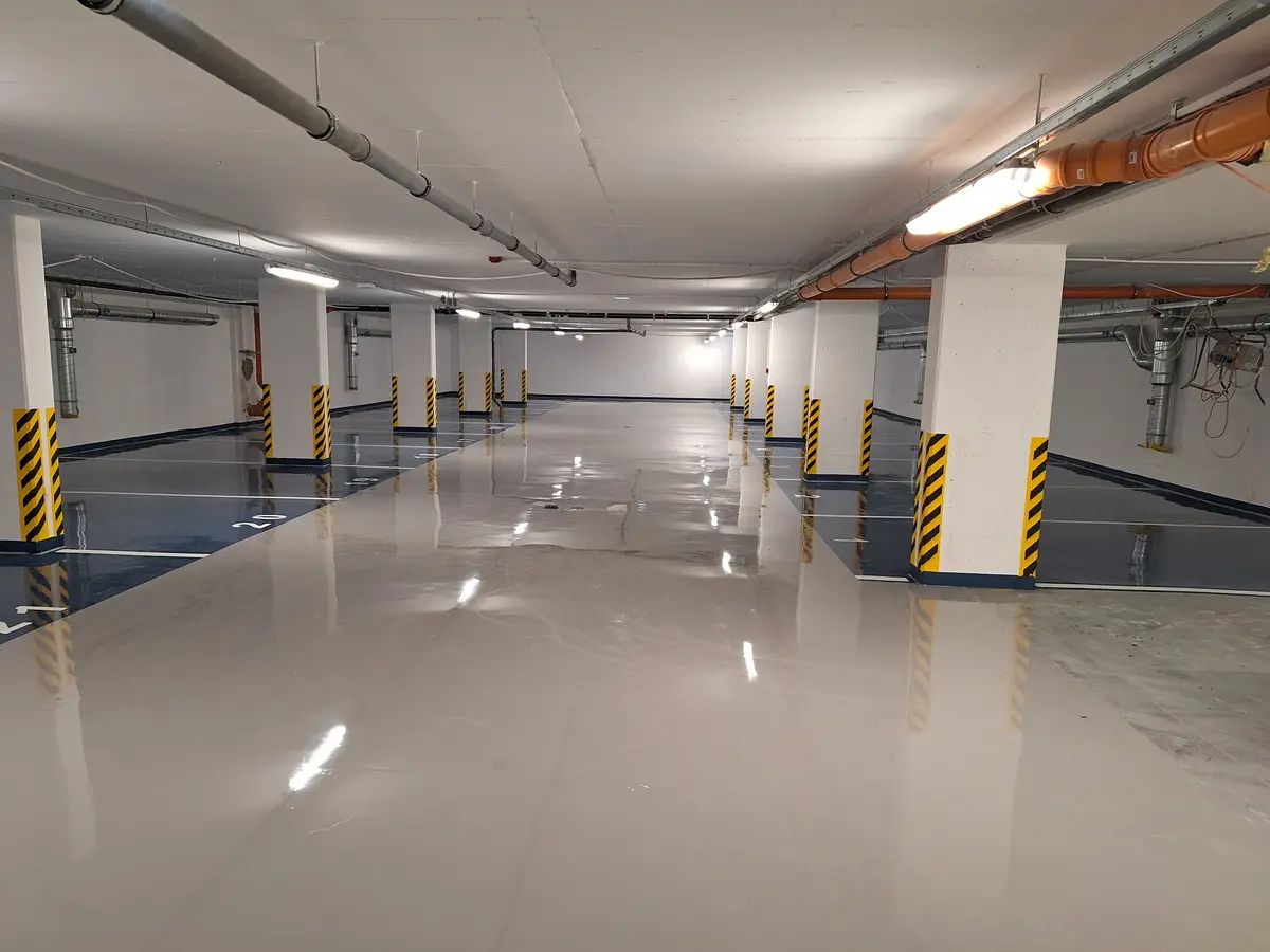 Parkolófestés és útfestés referencia munka 13 - profi kivitelezés